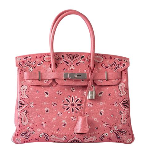 hermes birkin paisley